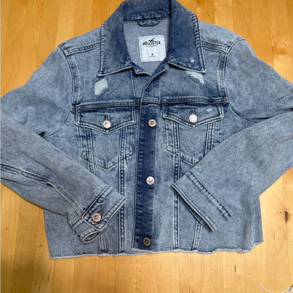 Hollister Light Blue Denim Jacket